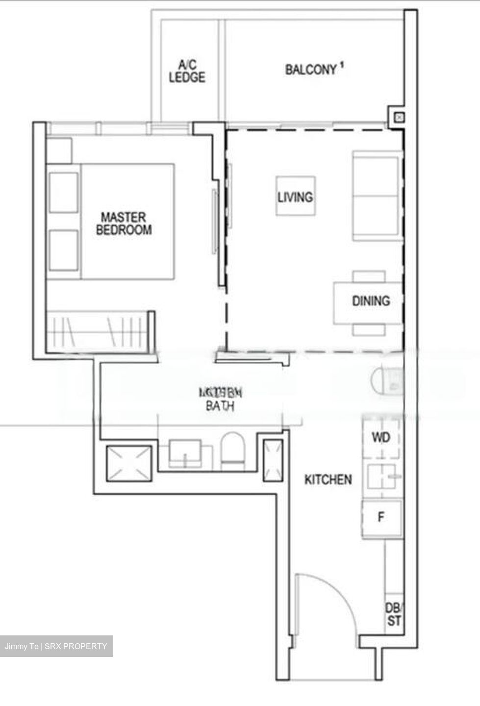 Riverfront Residences (D19), Apartment #558185581